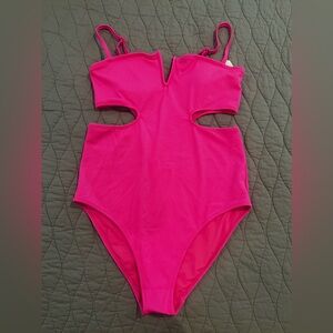 NWT aerie one piece swim size L